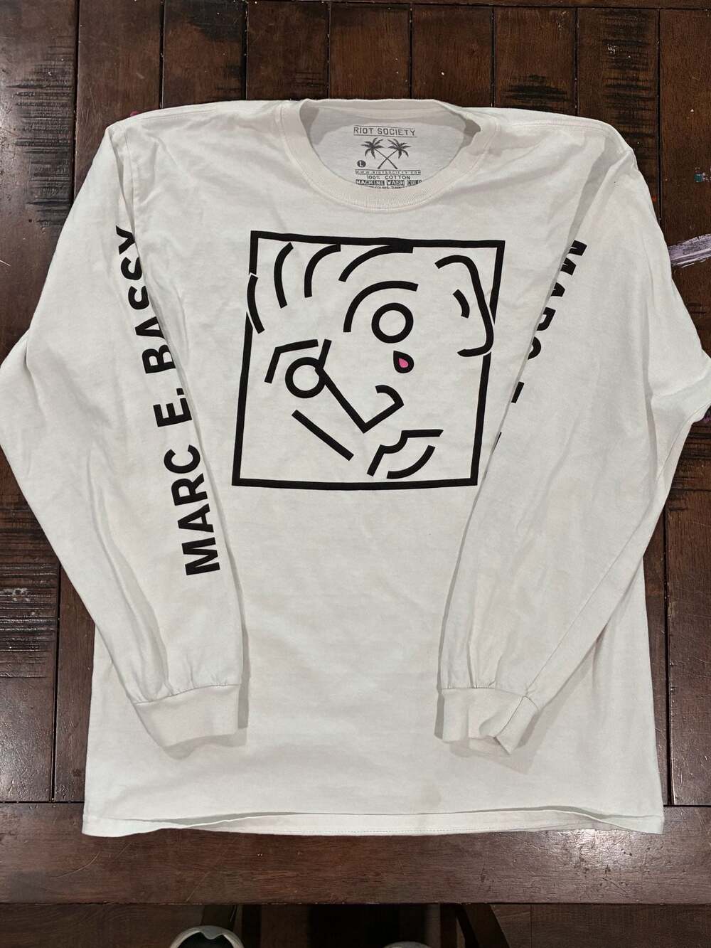 Riot Society Marc E. Bassy Graphic Long Sleeve Shirt